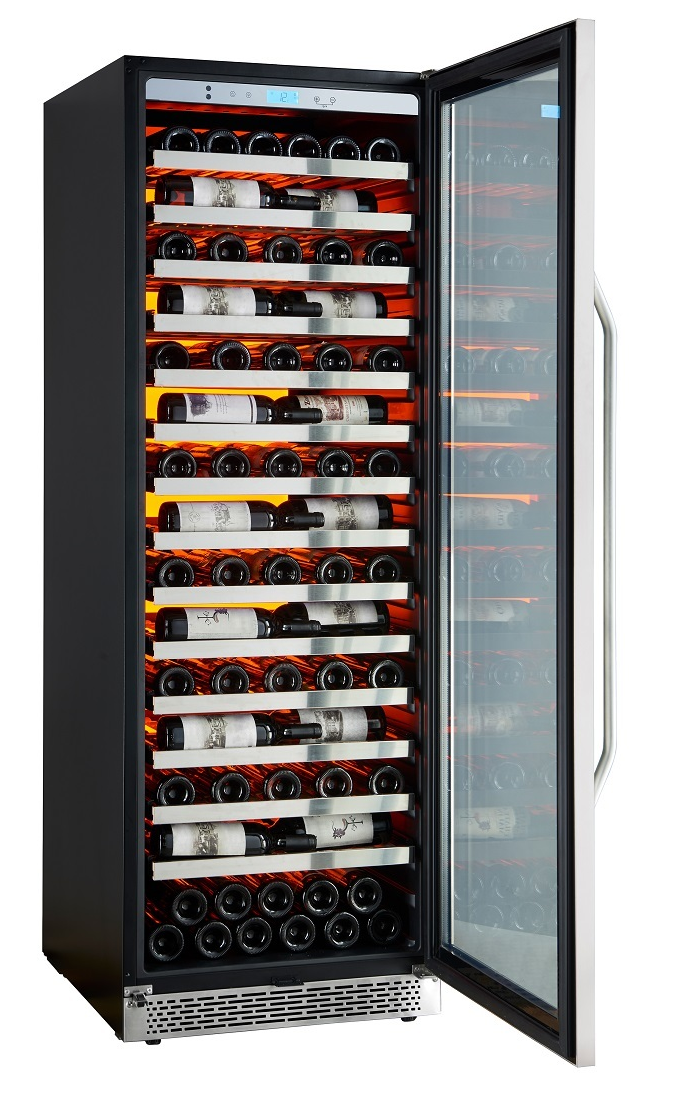 9189164 Винный шкаф Cavanova CV135-1TL серебристый STDN-0040358 - Вид №17