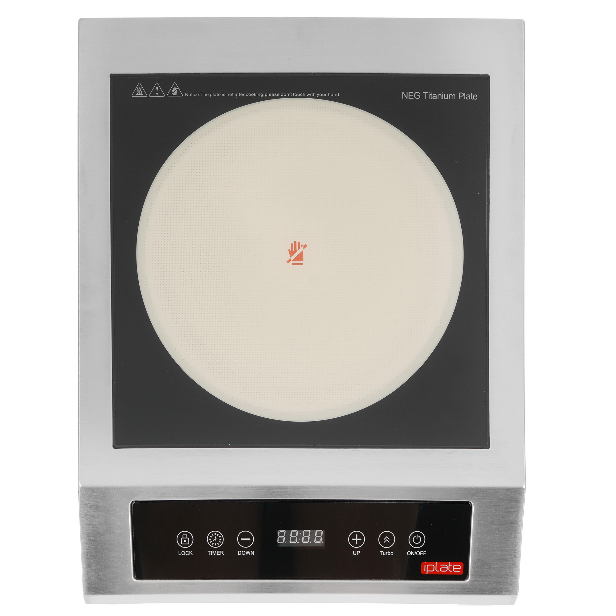 5347909 Плита компактная электрическая iPlate 3500 MONA серебристый STDN-0038088