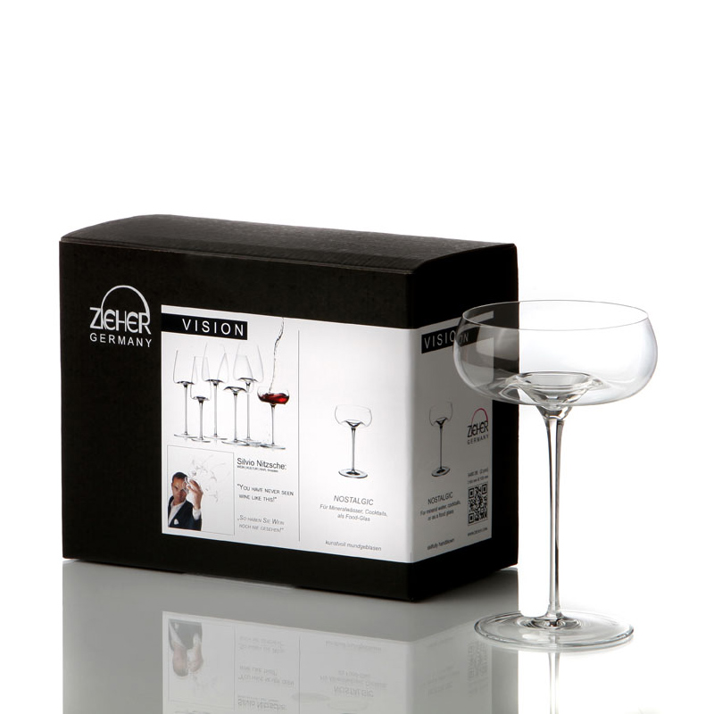 5480.06 Zieher Набор бокалов Zieher для коктейлей "NOSTALGIC" 250 мл, 2шт, п/к Стекло хрустальное VISION - Вид №5