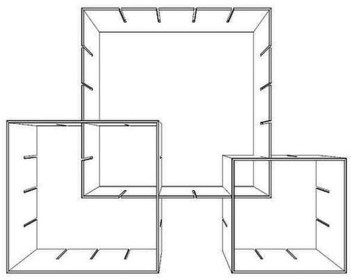 Müller Small Living Модульный книжный шкаф  Kx200-312  - Вид №12