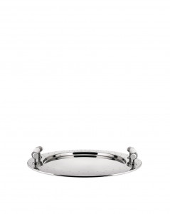 Круглый поднос с ручками Alessi