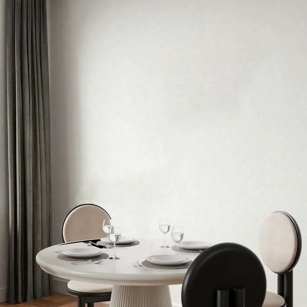 Флизелиновые обои Сильвия белые с эффектом штукатурки 89439240 Santreyd STLM-1582227 - Вид №2