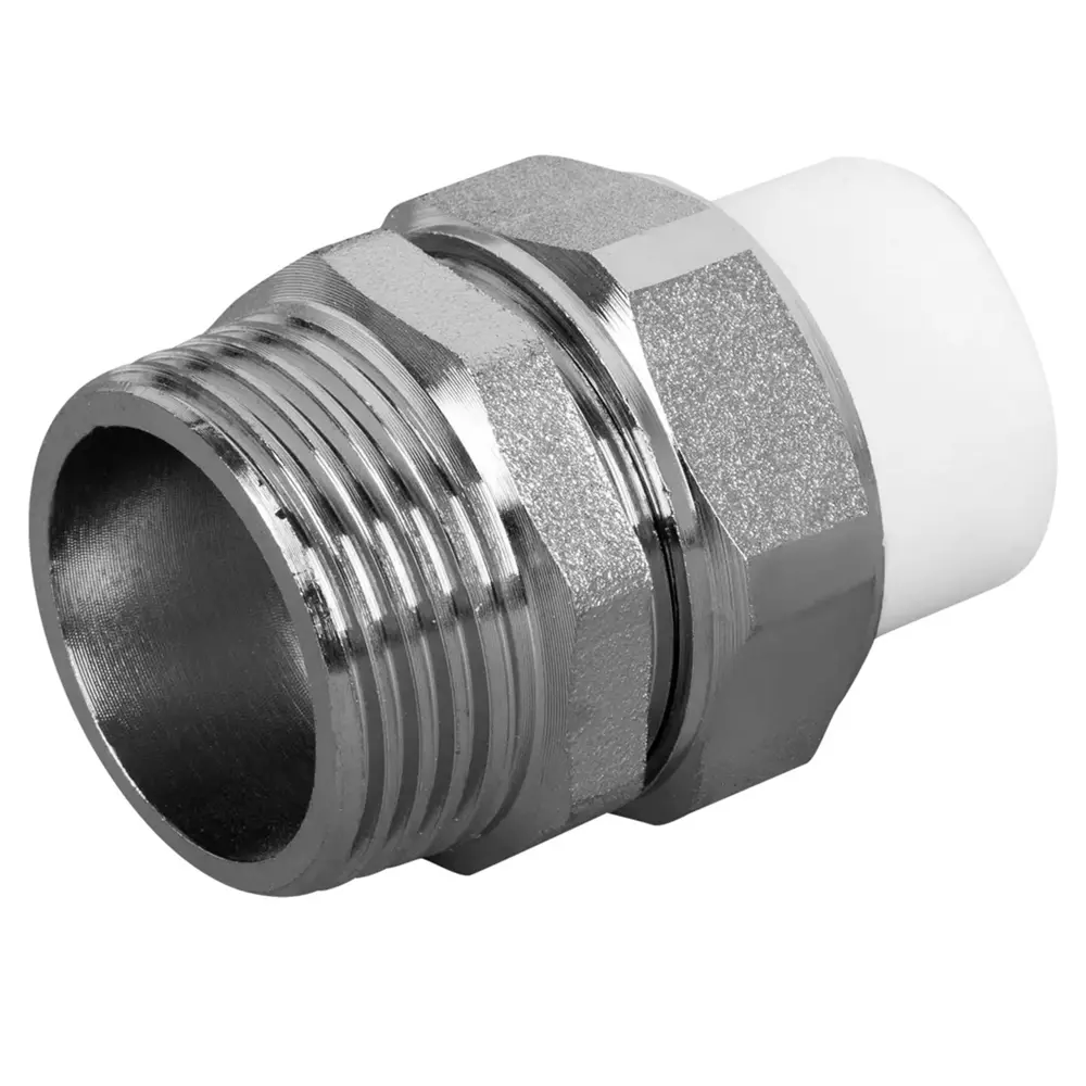 Муфта разъемная раструбная Ростерм 1"x20 мм НР полипропилен STLM-2065220 - Вид №1