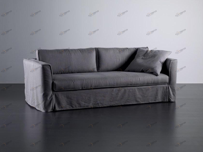 Meridiani Диван-кровать со съемным чехлом из ткани Law sun-id-1478419