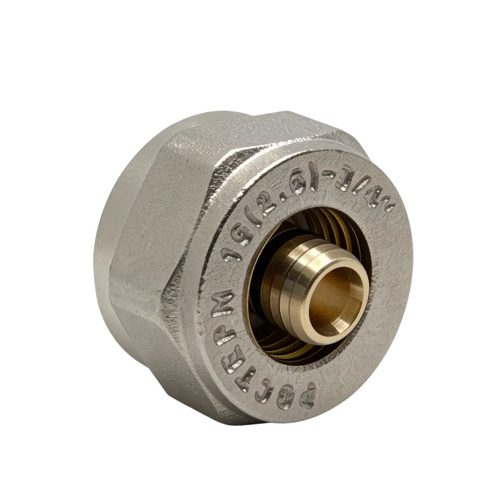 Евроконус для металлопластиковых труб Ростерм Stabil 3/4"x16x2.6 мм ВР латунь Santreyd STLM-2027949 - Вид №2