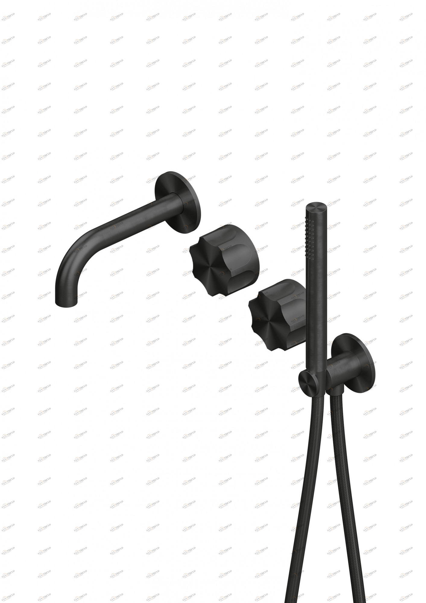 Modo. 17 69. Настенный смеситель для B Quadrodesign