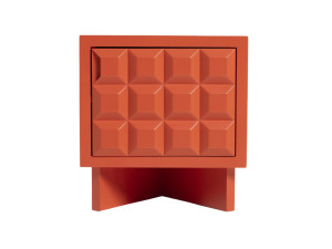 Прямоугольная фанерная тумбочка