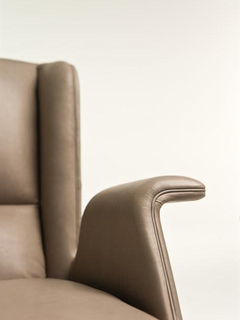 i 4 Mariani 4-спицевое кожаное кресло Garbo sun-id-1515685 - Вид №4