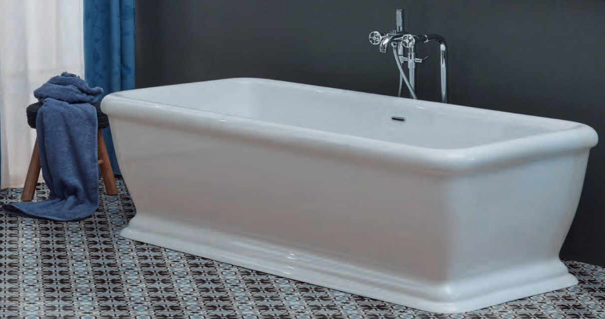 3324 ** 44 Смеситель для ванны краевой с 5 отверстиями Nicolazzi Series Arena  - Вид №16