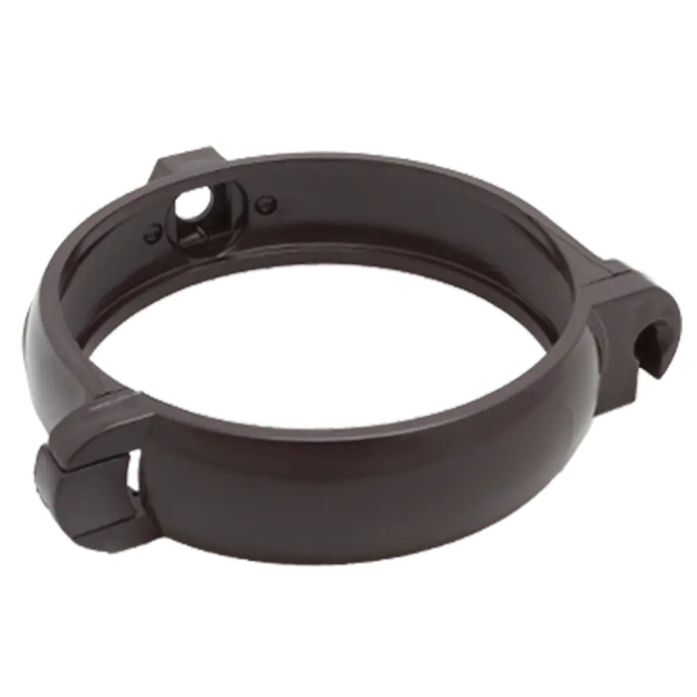 Хомут трубы Ø80 коричневый FINEBER STLM-2067738