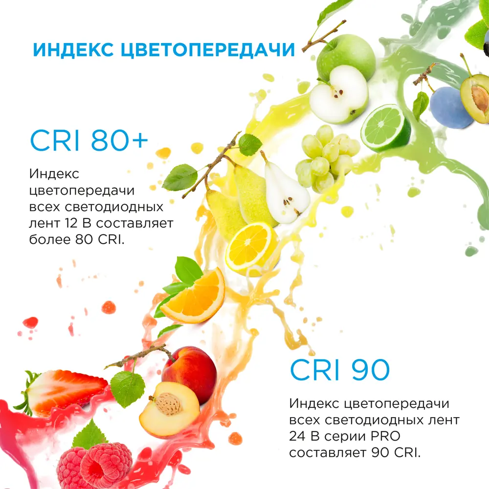 Светодиодная лента для подсветки рабочей зоны Apeyron SMD5050 12В 10мм 2м 1Вт/м 60диод/м 700лм/м 6500К холодный свет 18709333 STLM-2093092  - Вид №12