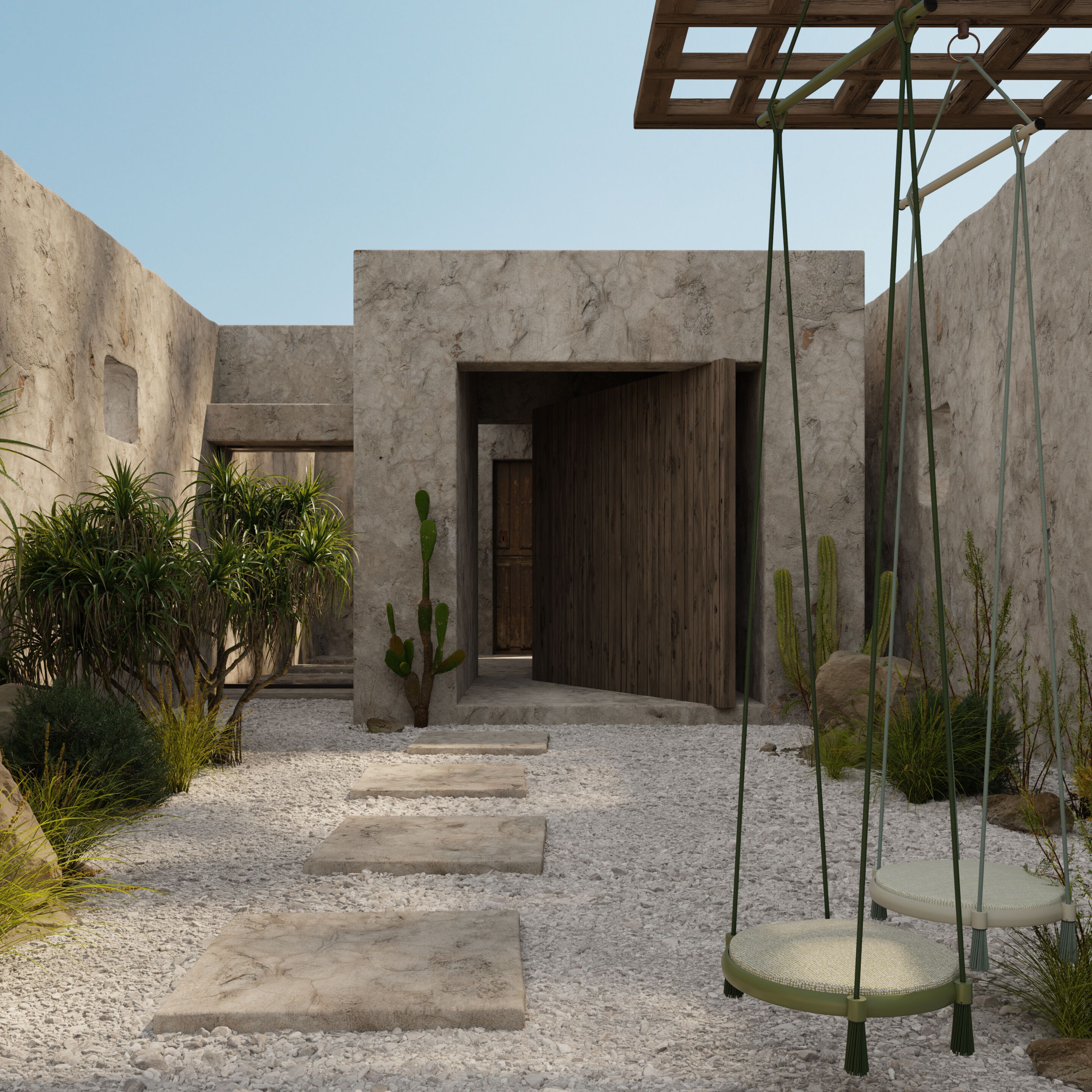 Алюминиевое подвесное сиденье YAAZ Hayal ARCH-00150319 - Вид №2