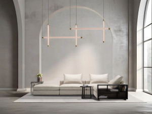 Подвесной светильник из боросиликатного стекла