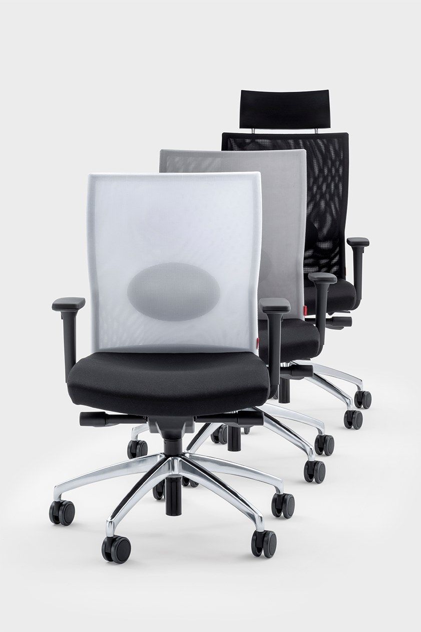 Тканевое вращающееся кресло с откидывающейся спинкой Viganò Queen Mesh ARCH-00136031 - Вид №3