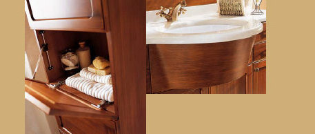 ER26 ERICA Комплект мебели для ванной комнаты 105 см ARDECO Ardeco S. R. L 42575 - Вид №1