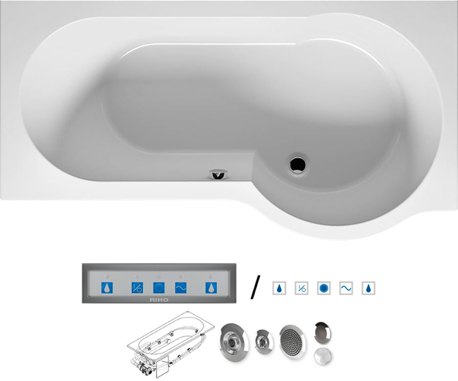 BA8000500000000_pro6 Ванна Riho Dorado Santreyd - Вид №1