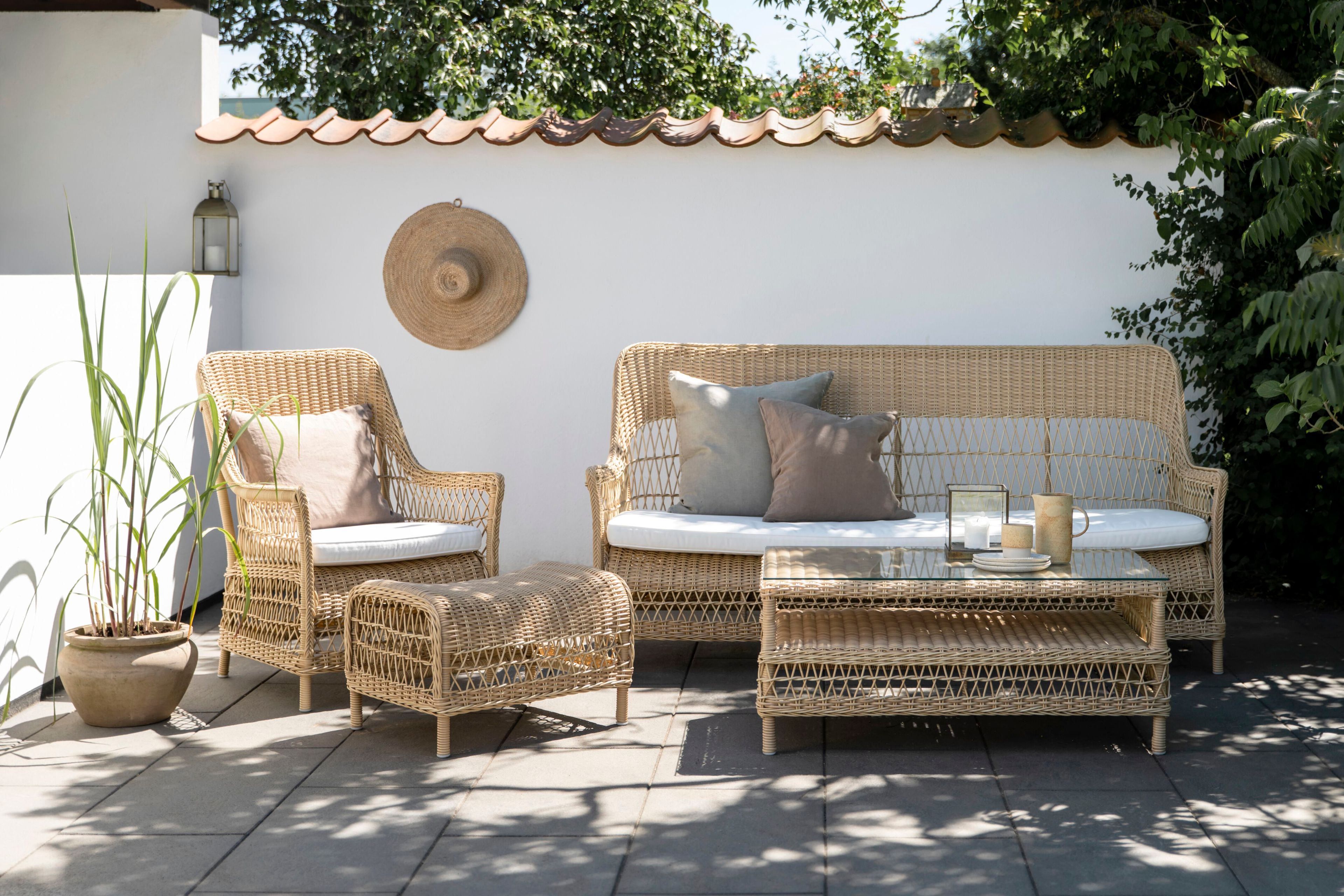 Алюминиевое Садовое кресло и ArtFibre с подлокотниками Sika Design Georgia Garden ARCH-00089109