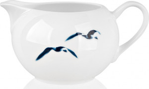 10603379 Dibbern Молочник Dibbern "Синие птицы" 300мл Фарфор костяной