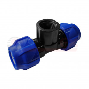 1210014001240 Valfex Тройник компрессионный переходной с внутренней резьбой