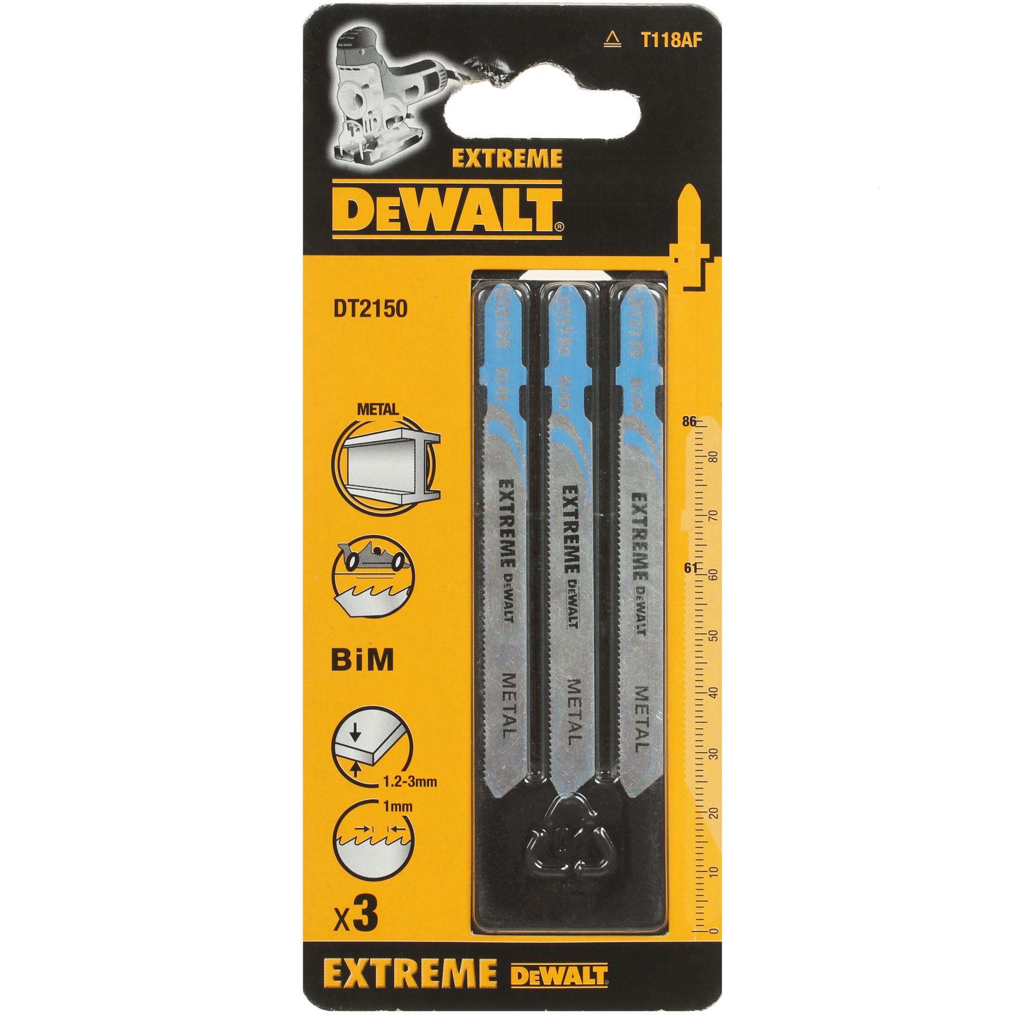 Пилки для лобзика DeWalt DT2150 5303385 STDN-0083511