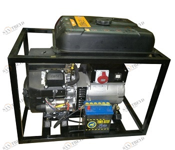 Бензиновый генератор REG SG10-380 sun-id-1033381