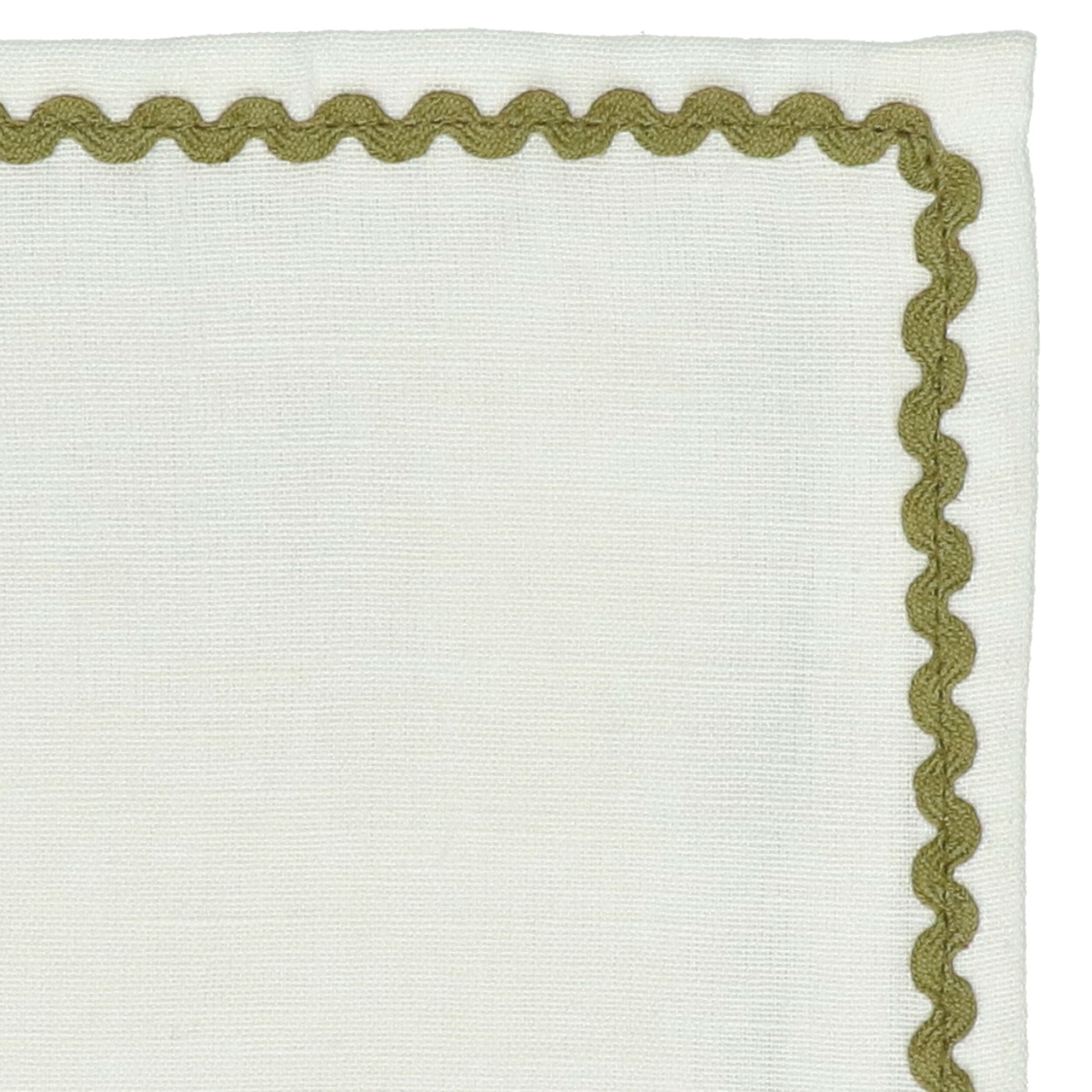 Льняная салфетка POMAX оливки ARCH-00027902 - Вид №5