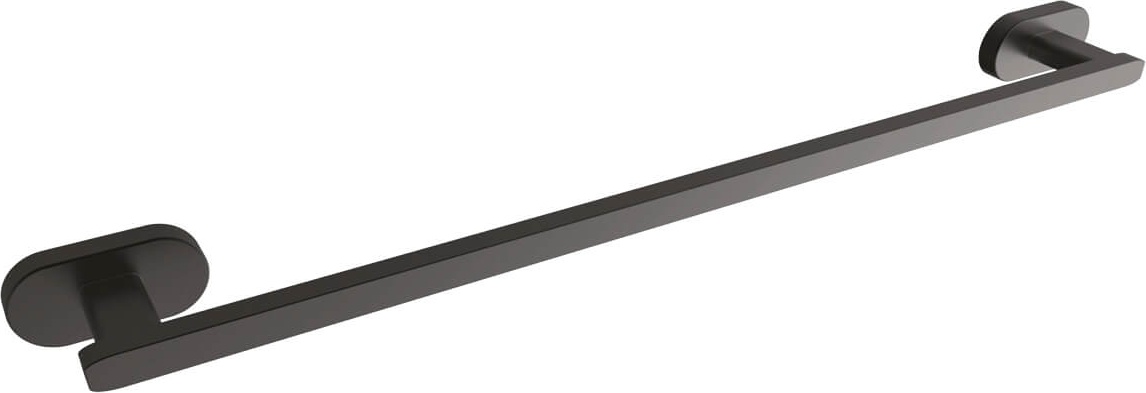 Держатель для длинных полотенец - черный матовый / PL18804S Planet mat siyah Creavit  - Вид №1