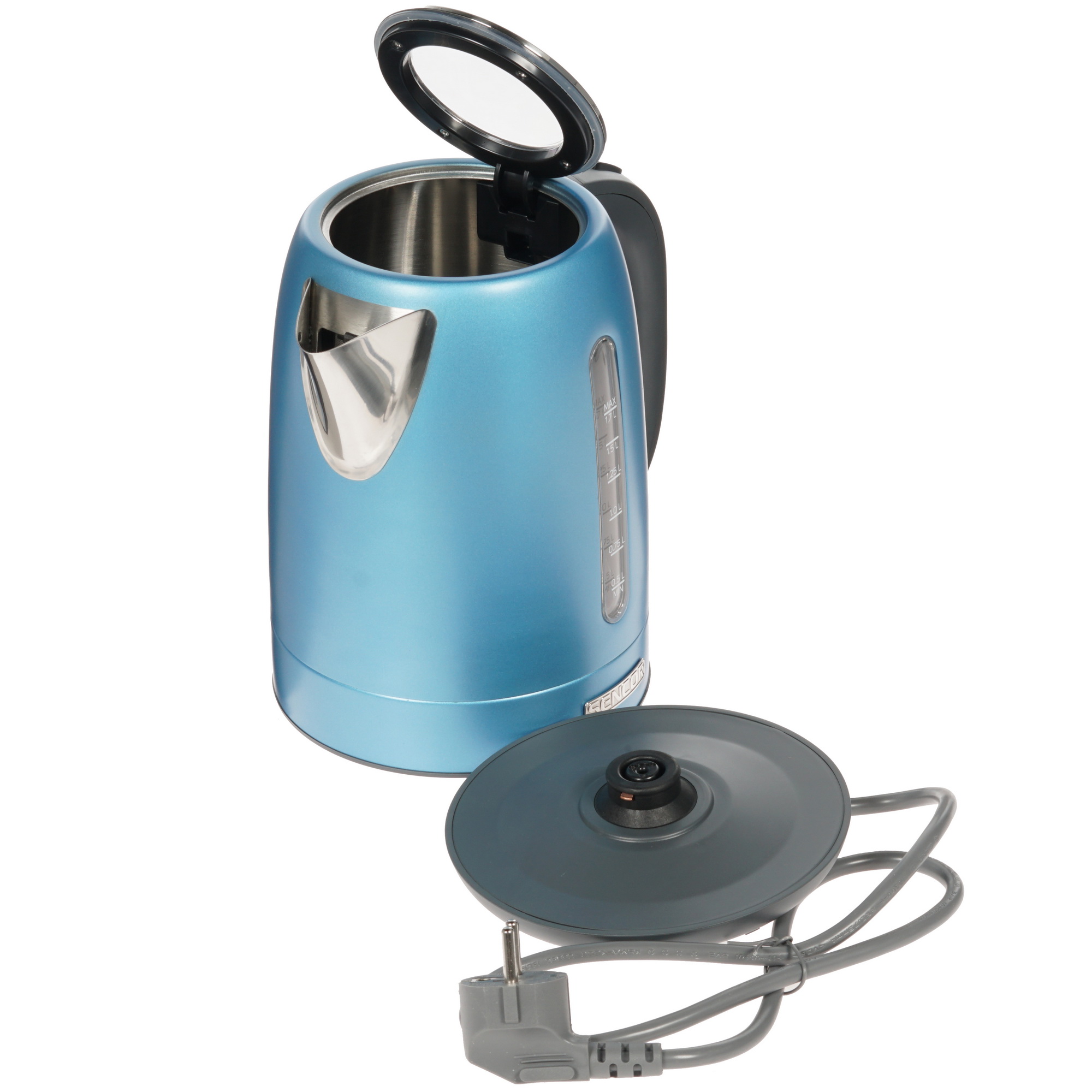 8179032 Электрочайник Sencor SWK 1772BL голубой STDN-0042445 - Вид №3