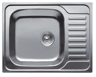 HBS4858 Кухонная мойка , матовая сталь Haiba 