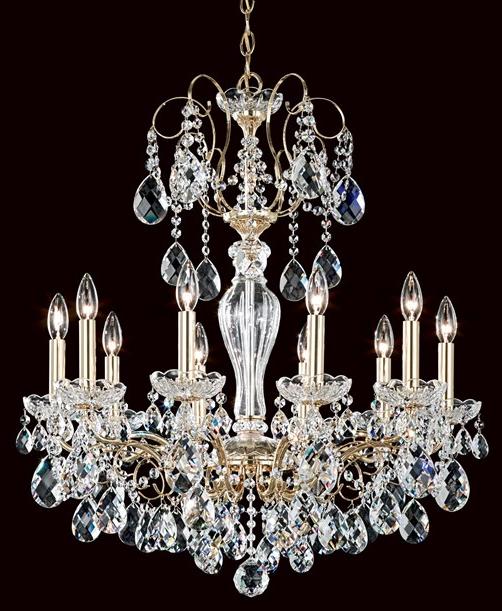 Schonbek Люстра с кристаллами swarovski® Sonatina St1849, st1852, st1946, st1952  - Вид №3