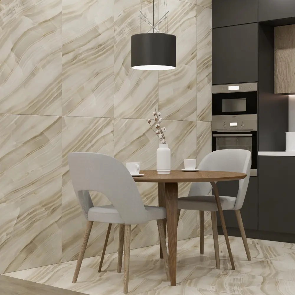 Керамогранит Axima Belgrade 120x60 см - бежевый ректифицированный 87688547 STLM-0074907