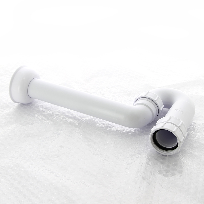 Сифон McAlpine трубный 1 1/2"х40 мм без выпуска с отв. трубой D40 мм и отражателем выход D=40 мм MRSK14 - Вид №1