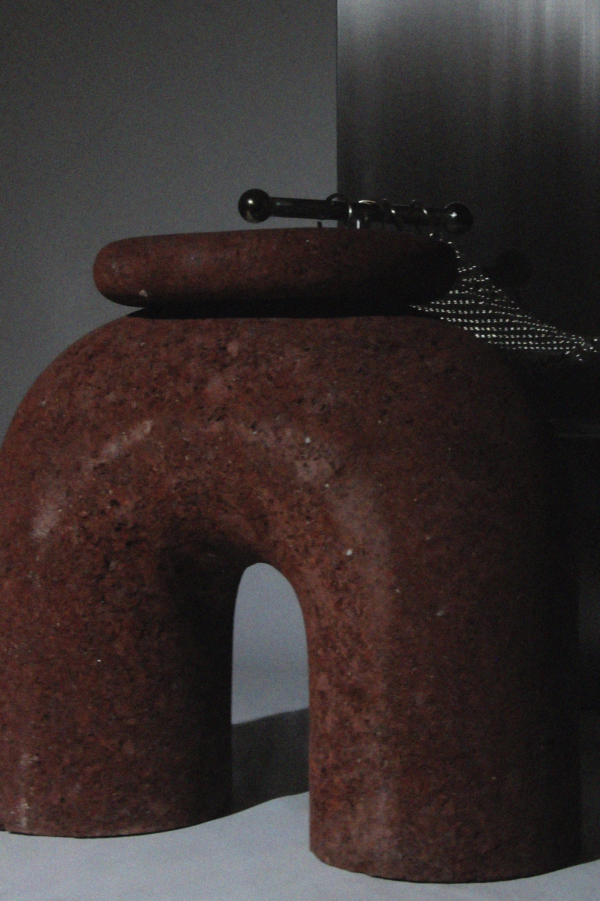 Низкий каменный стул Movimento Gallery Panorammma Atelier ARCH-00099331 - Вид №5