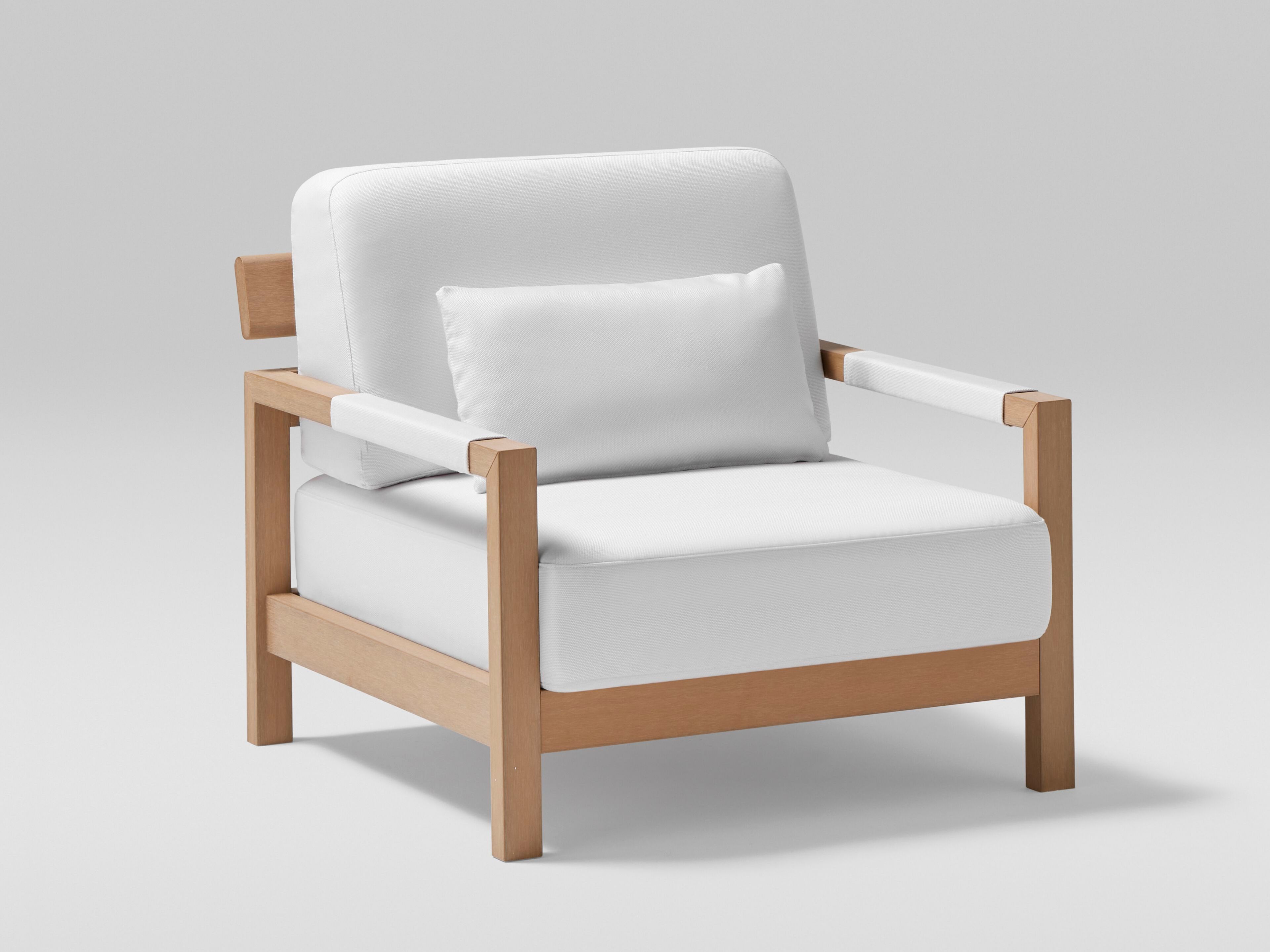 Тканевое садовое кресло с подлокотниками POINT Kubik ARCH-00132181 - Вид №1