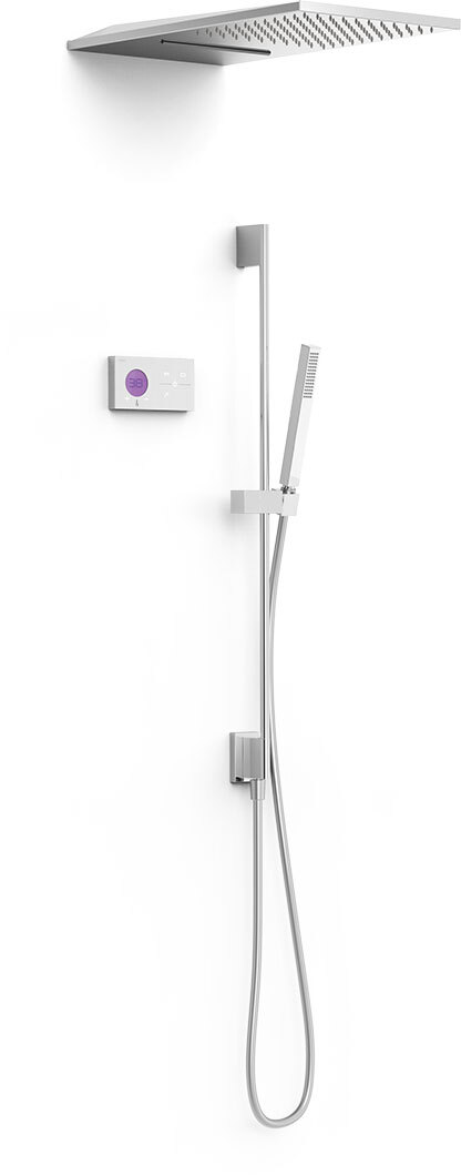 SHOWER TECHNOLOGY 3-ходовой встраиваемый электронный термостатический смеситель для душа, набор для душа-09286307 TRES