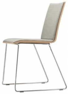 Thonet Кресло-санки с обивкой S 180