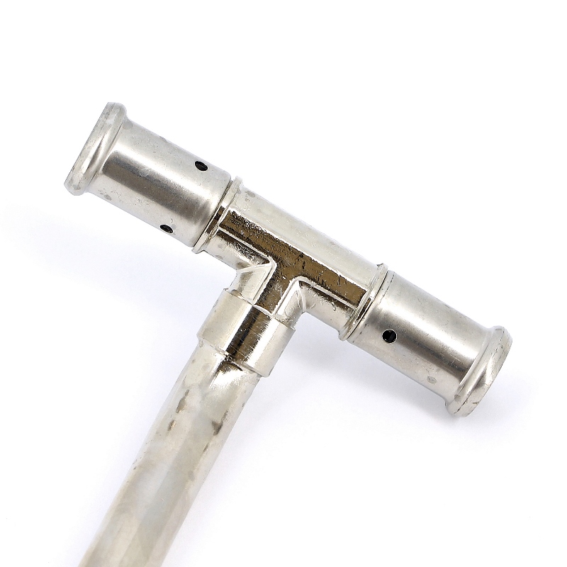 Тройник пресс с трубкой 300мм для радиатора HENCO 20x15x20 22P2004 - Вид №2