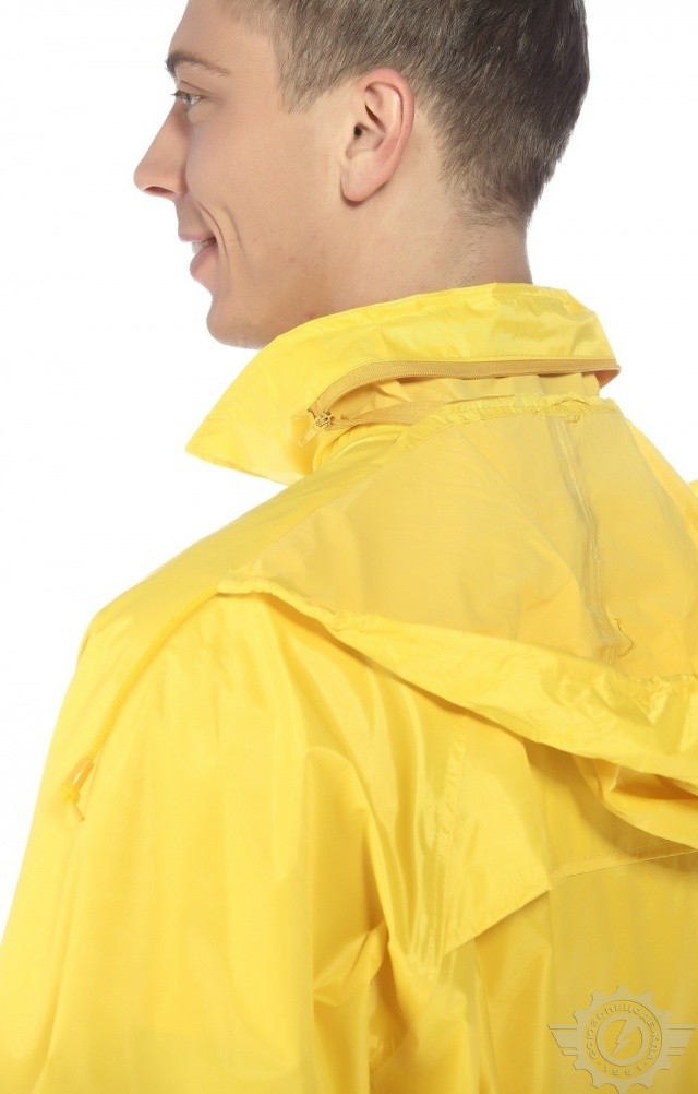 5041809 Плащ Альбатрос влагозащитный ЛАЙТ М желтый  Непромокаемая спецодежда  размер XL  - Вид №9