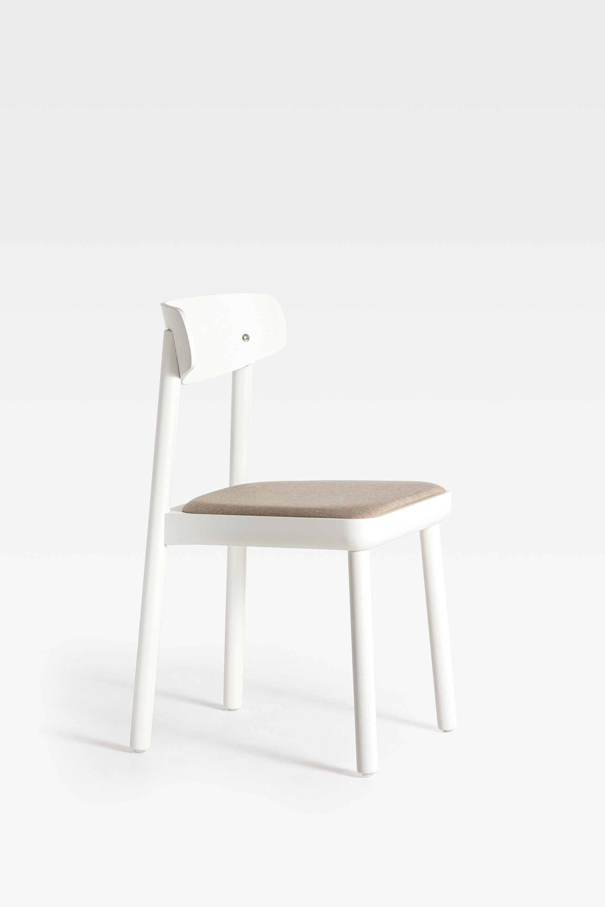 Стул из ясеня с мягким сиденьем SIPA Isa ARCH-00095431 - Вид №14