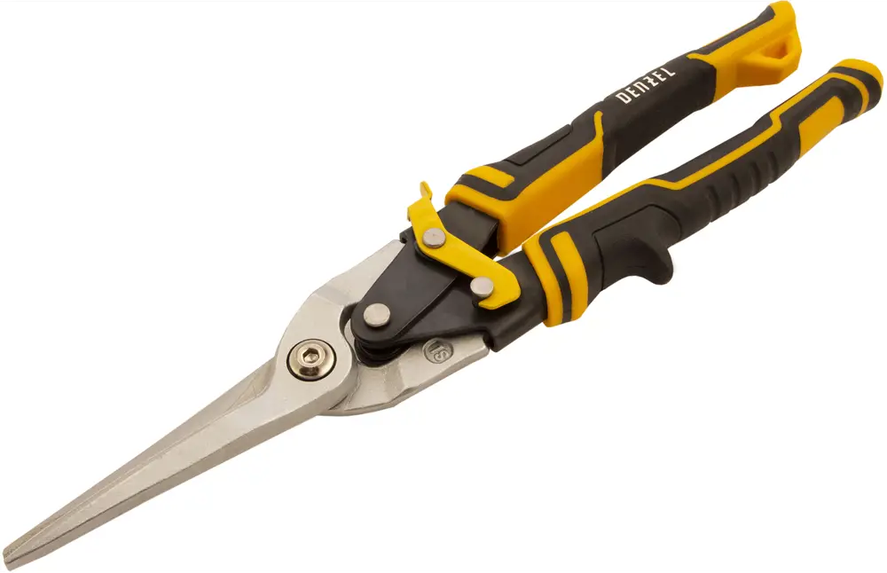 Ножницы по металлу DENZEL для прямого реза 1.2 мм 87451853