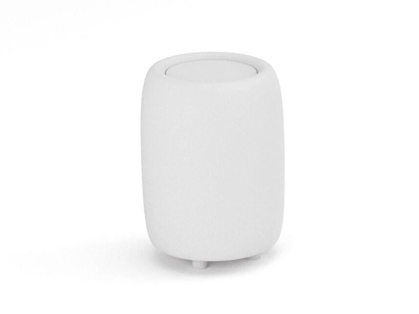 Высокий круглый садовый журнальный столик из ткани Rever Brera ARCH-00108687