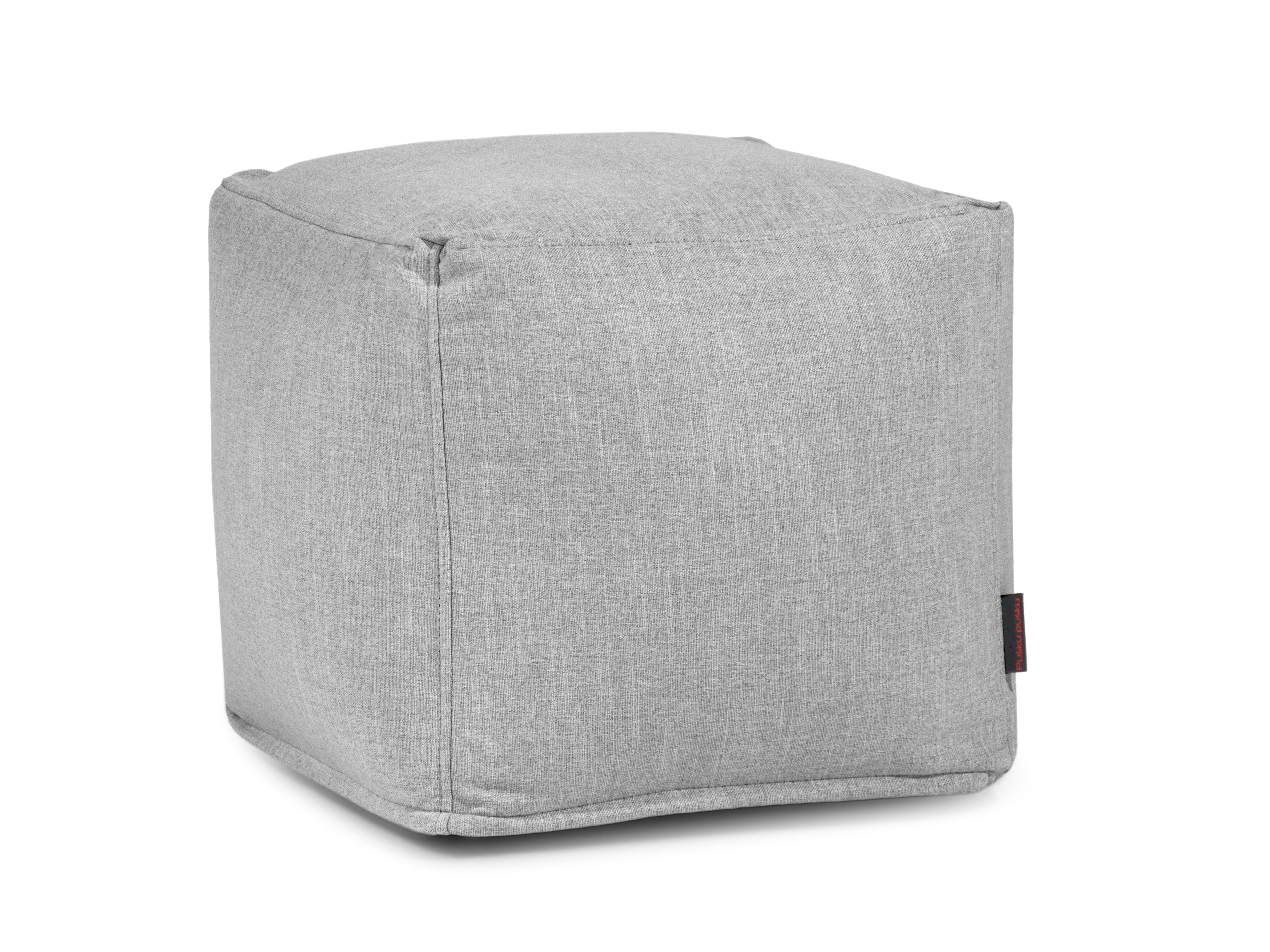 Переработанная ткань квадратный съемный мешок пуф Pusku pusku Gaia ARCH-00084297 - Вид №3