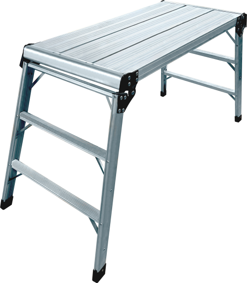 Рабочая платформа алюминиевая Высокая  HWWP 101х45