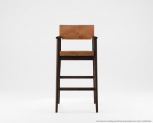 510_1118 Подлокотник барный с кожей Karpenter