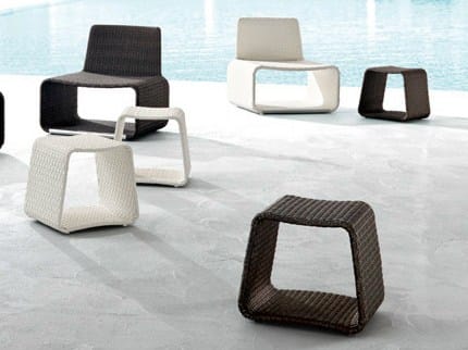 Алюминиевый садовый пуф Roberti Hamptons ARCH-00127153