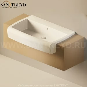 Flaminia UNA Консоль для раковины от 200 до 240 см коричневая UNA90C2.7503