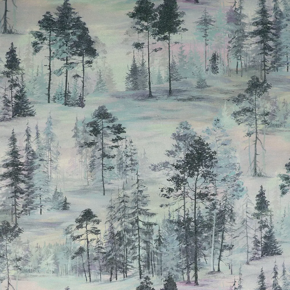 Обои флизелиновые Elysium Сосновый бор бирюзовые 1.06 м Е89204 STLM-2185509 - Вид №1