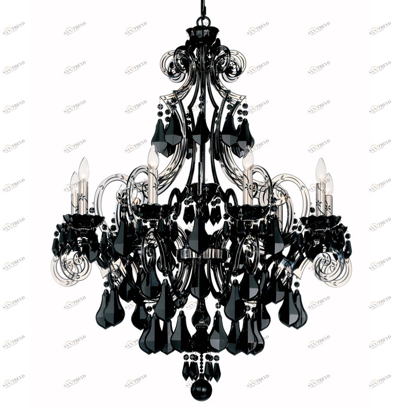 Люстра 6739-36 BK от Schonbek черная SCHONBEK ДИЗАЙНЕРСКИЕ 246658 Черный 