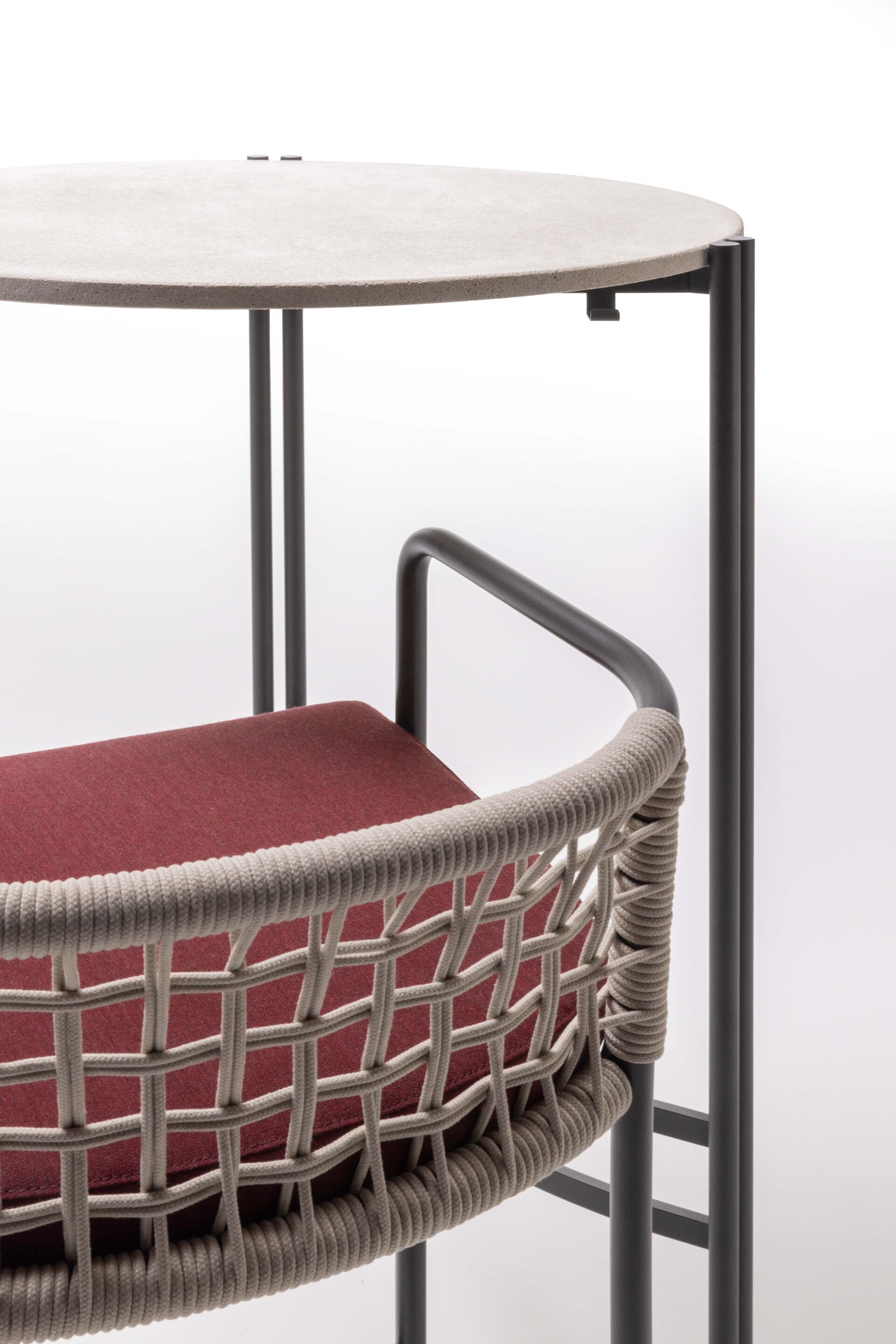 Высокий садовый стол с столешницей из натурального камня Living Divani Etoile ARCH-00083583 - Вид №2