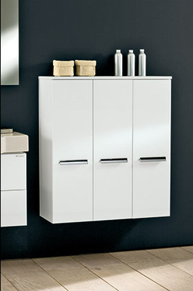 WALL1 Комплект мебели cm 90 (p. 35/45) + 90(p. 35) Berloni Bagno 43295 - Вид №4